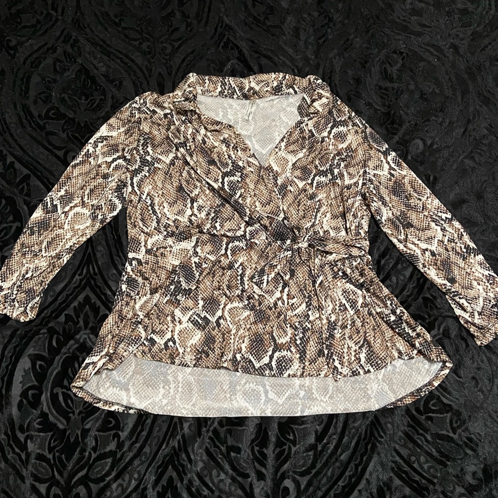 Cute snake skin shirt